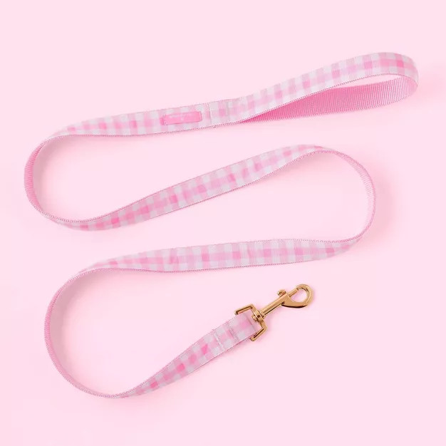 Gingham Dog Leash Pink - Stoney Clover Lane x Target | Target