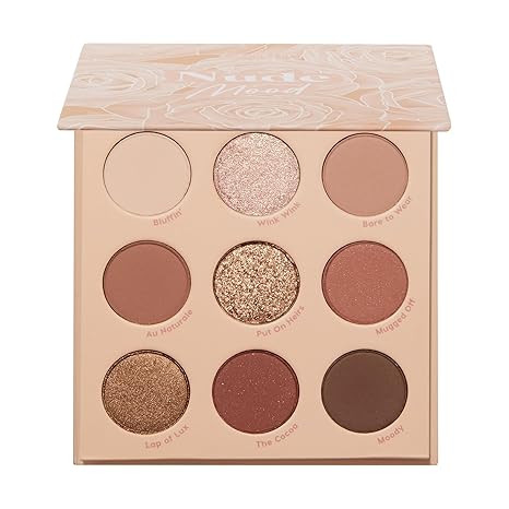 ColourPop Nude Mood Eyeshadow Palette - Brown & Copper Palette with Metallic and Matte Finishes -... | Amazon (US)