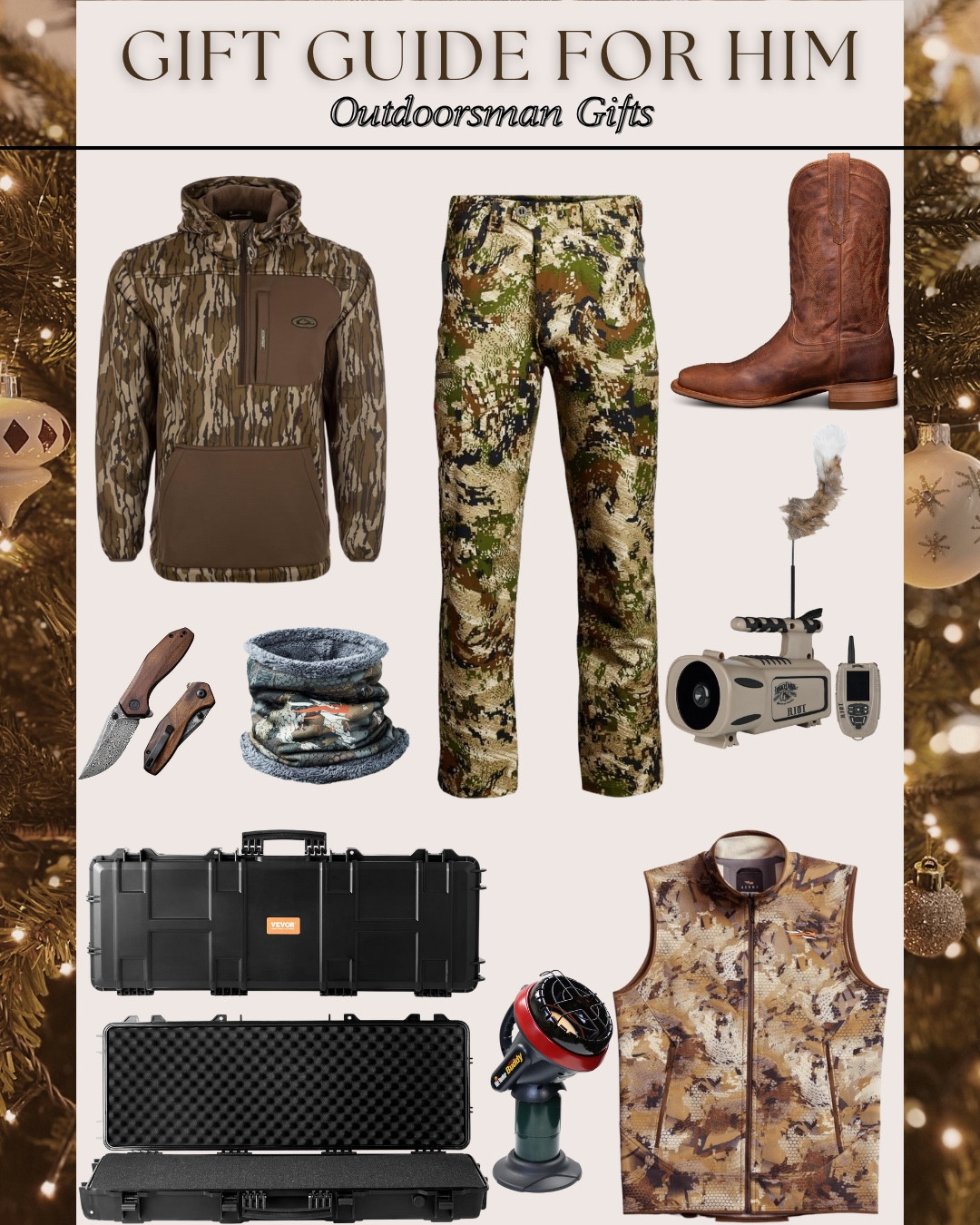 Gifts for Him: Outdoorsman Edition ✨🎁

#LTKMens #LTKGiftGuide #LTKActive