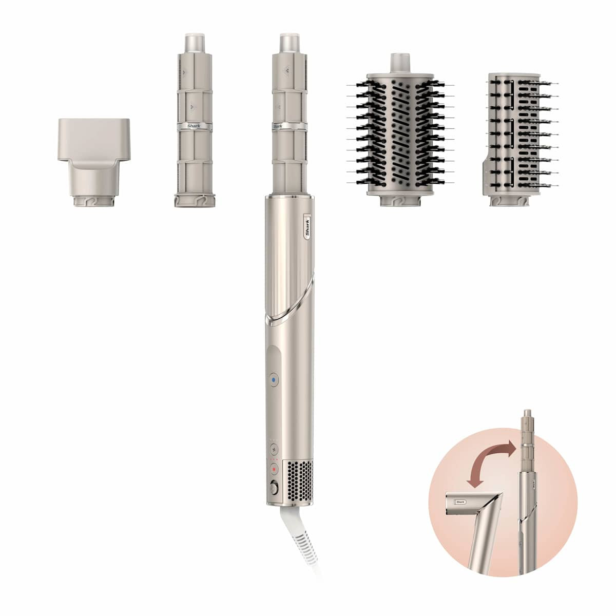 Shark FlexStyle Air Styling & Drying System in Beige | HD430 | SharkNinja | SharkNinja