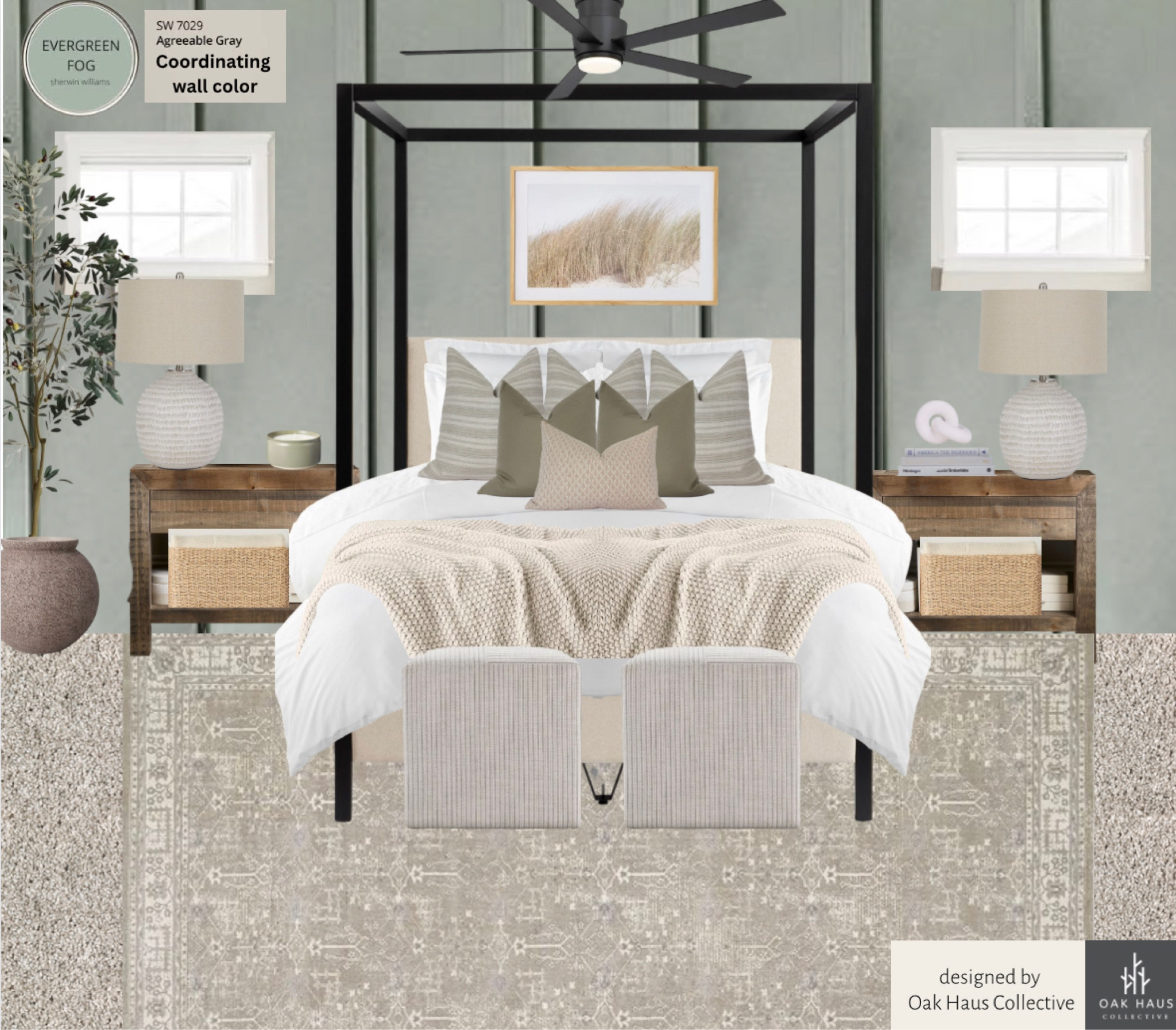 Bedroom Design! 

Modern Organic bedroom, bedroom inspo, bed, canopy bed, nightstands, bedroom fan, faux tree, bedroom art, bedroom accent wall

#LTKstyletip #LTKfamily #LTKhome