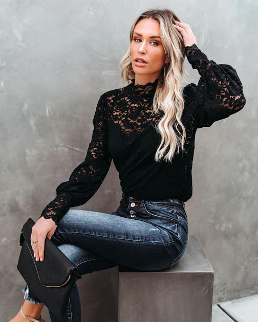 Like No Other Lace Top - FINAL SALE | VICI