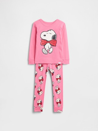 Baby & Toddler Snoopy Organic Brushed Cotton PJ Set | Gap (US)