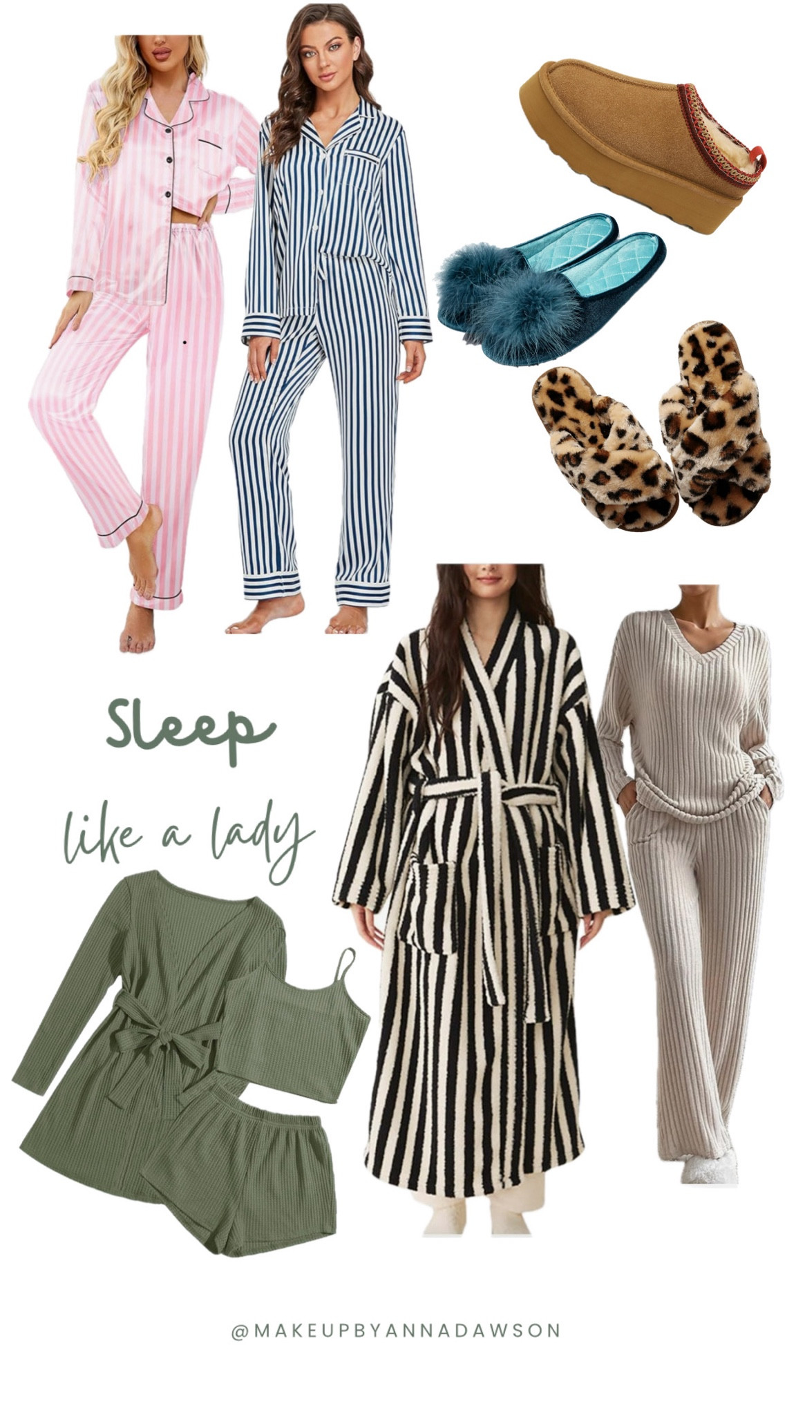 Maybe its because im so exhausted that im already ready for bed at 645pm on a Friday… but at least i still feel cute with my satin PJs and my furry slippers  

#LTKCyberWeek #LTKSaleAlert #LTKStyleTip