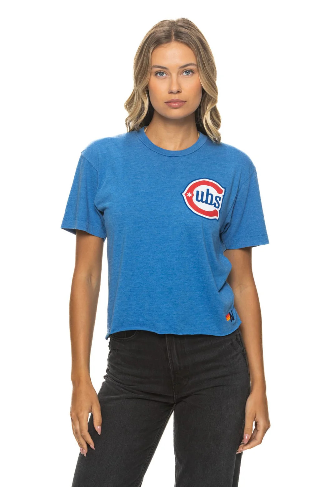 CHICAGO CUBS 2026 BOYFRIEND TEE - COBALT | Aviator Nation