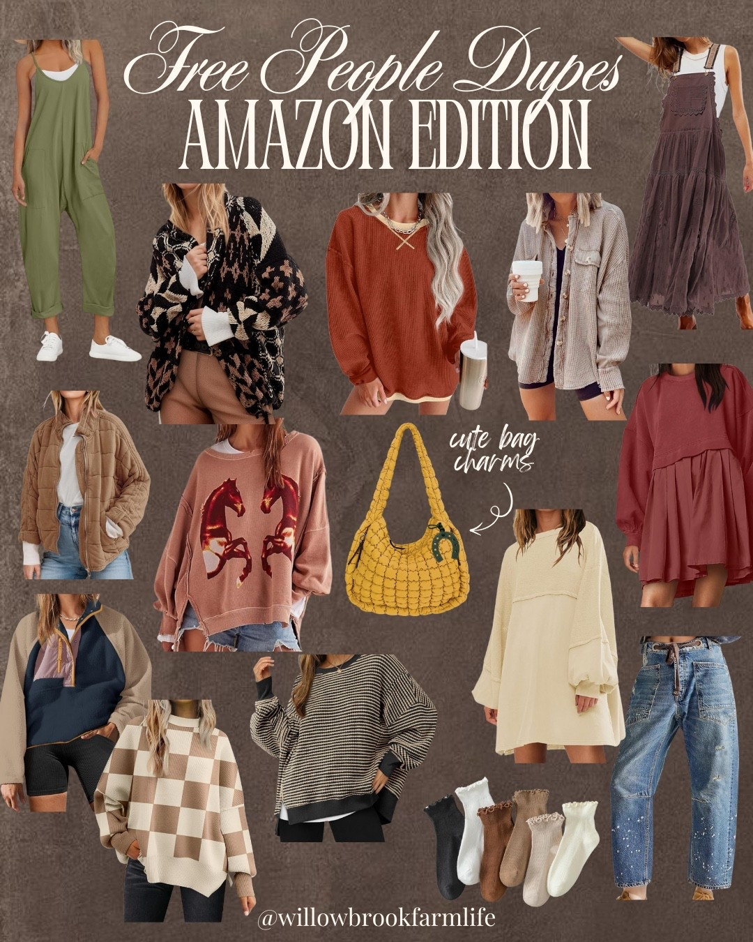 Fall Free People Dupes that I’m loving this season 

#LTKSeasonal #LTKPetite #LTKU