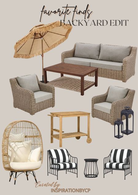 WALMART FAVORITE FINDS:
Backyard furniture, patio furniture, patio umbrella, bistro set, egg chair, modern home, 


#LTKsalealert #LTKhome