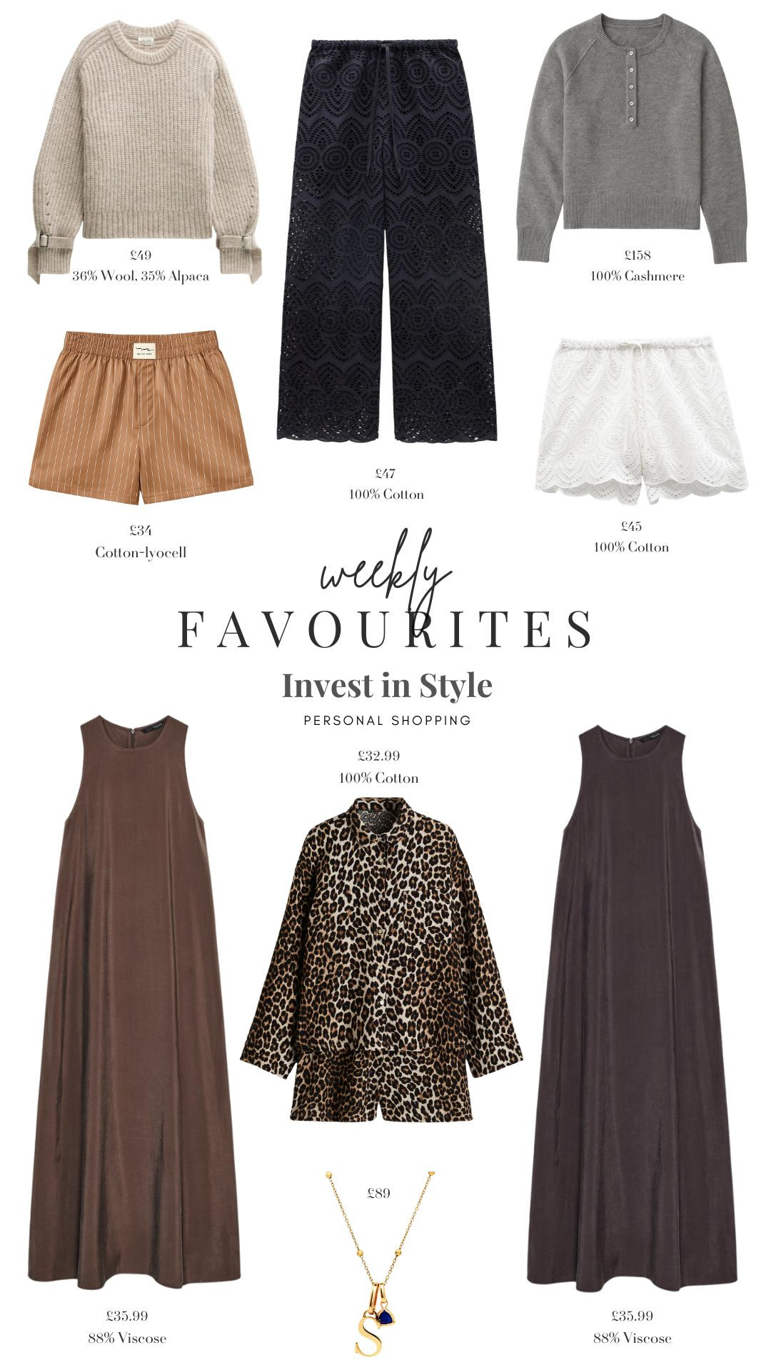 Weekly favourites ✨

Summer Style, Summer Outfit Inspiration, Summer Holiday, Summer Dress, Holiday Outfit, Transitional Style, Shorts, Leopard Print Pajamas, Knitwear  

 

#LTKuk #LTKsummer #LTKeurope