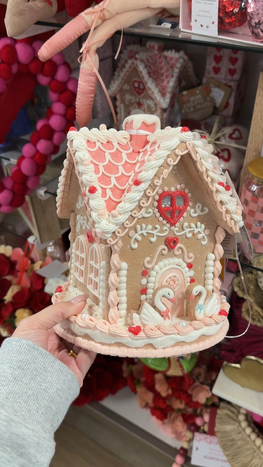 The sweetest little Valentine house 🦢 💌 

#LTKKids #LTKHome #LTKFindsUnder50