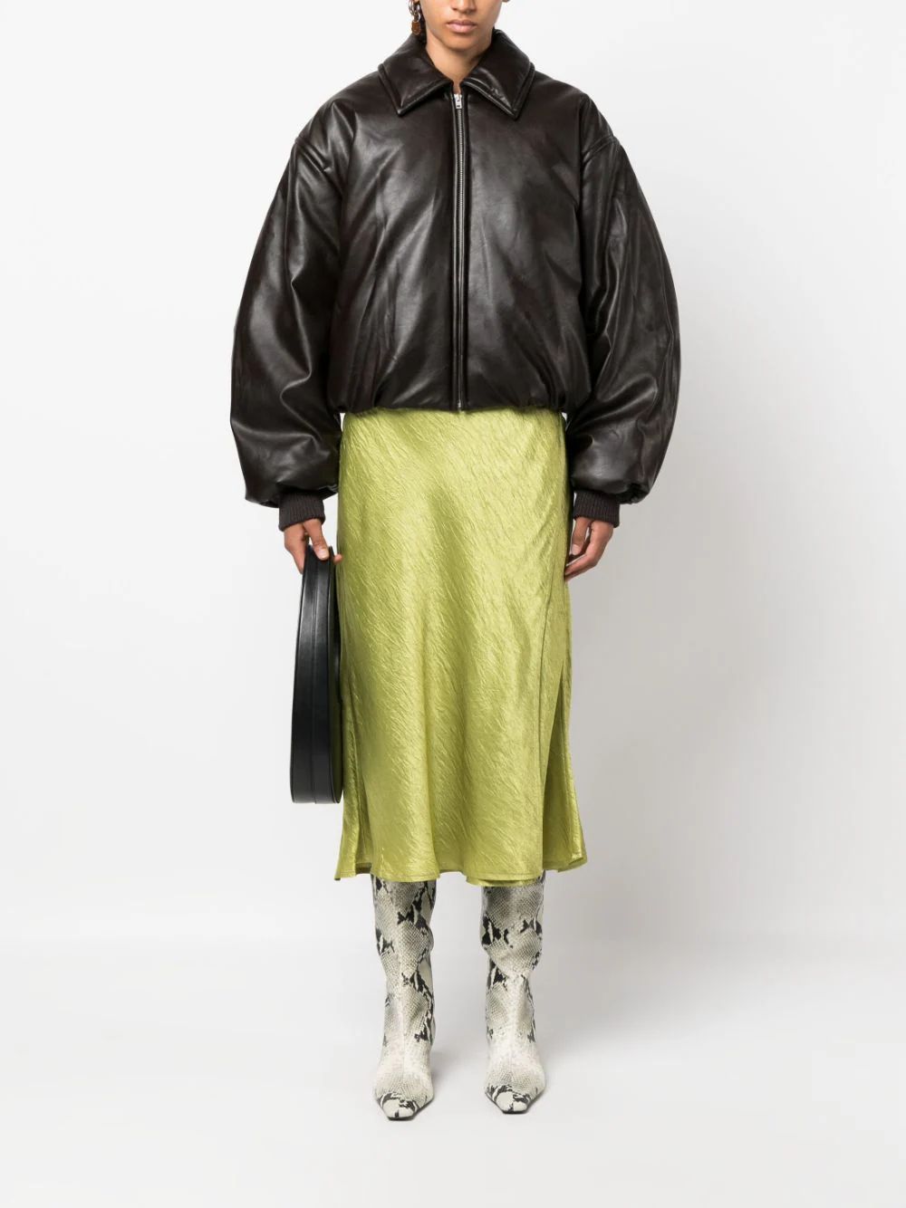 coated bomber jacket | Farfetch Global