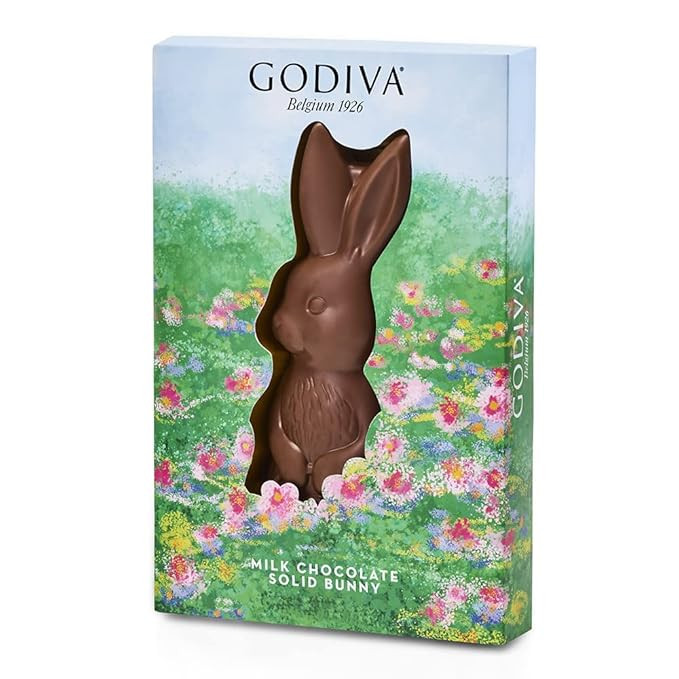 Godiva Chocolatier Chocolate Easter Bunny - Solid Milk Chocolate Bunny in an Elegant Box For Gift... | Amazon (US)