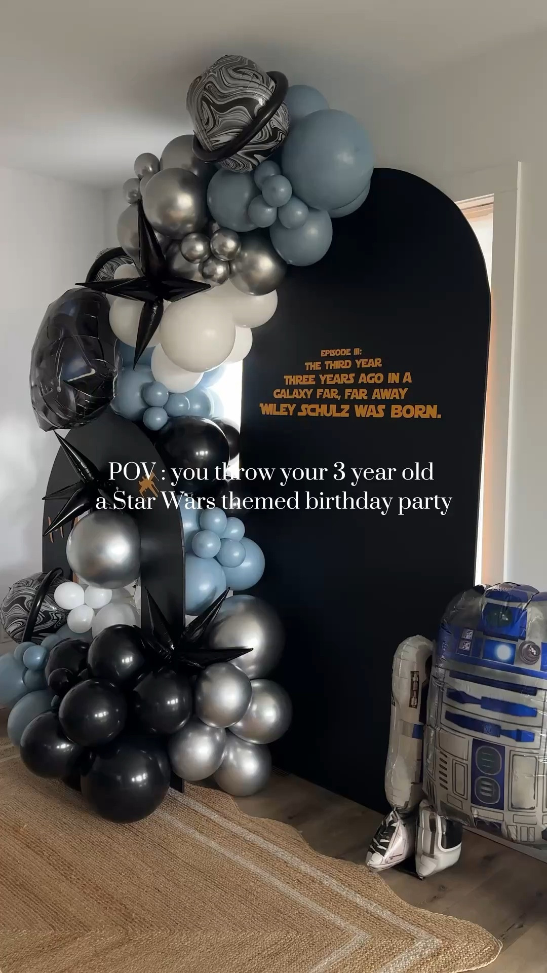A Star Wars themed birthday party is always a good idea 🌙🪐

#LTKHome #LTKKids #LTKmomlife