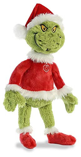 Aurora® Whimsical Dr. Seuss™ Grinch Santa Stuffed Animal - Officially Licensed Plush for Imagi... | Amazon (US)