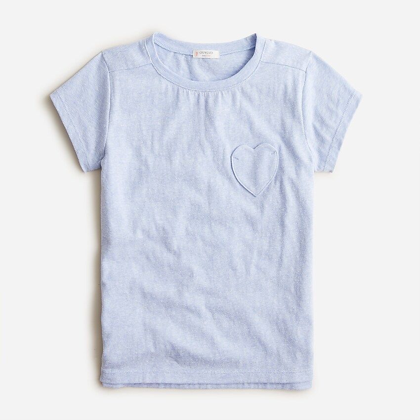 Girls' T-shirt with heart-shaped pocket in the softest jerseyItem AI724 
 Reviews
 
 
 
 
 
5 Rev... | J.Crew US