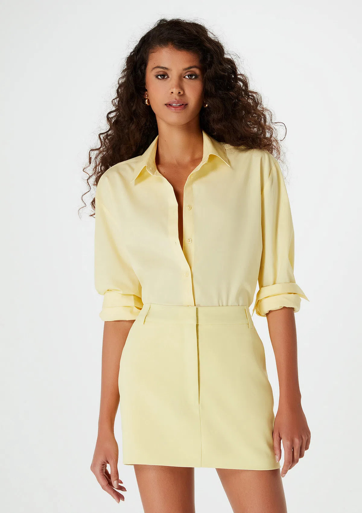 Camisa Feminina Oversized Manga Longa Hering + NV - Hering Store | Hering (BR)