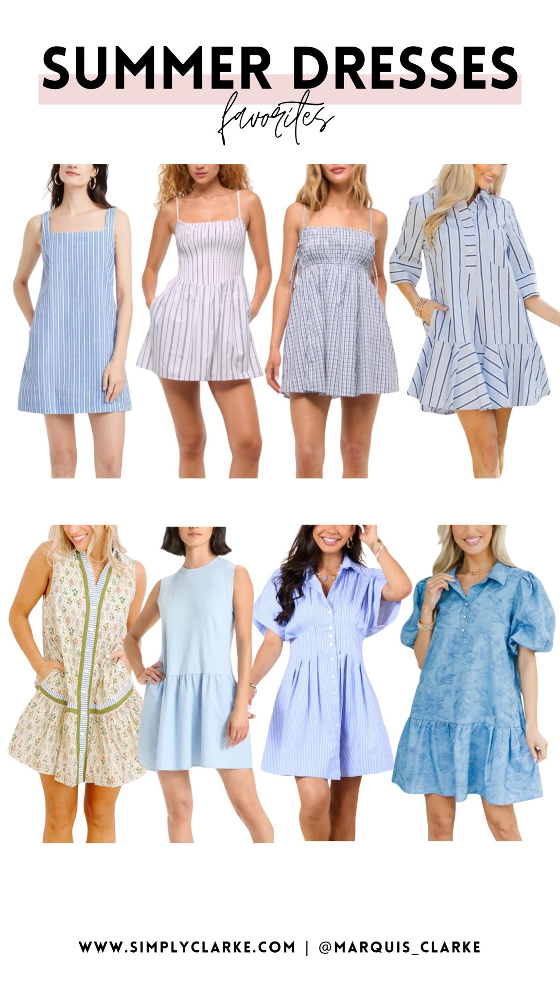 The summer dress edit you didn’t know you needed ☀️👗 These are easy, breezy, and so flattering. Whether you’re headed to brunch or a beach vacay, there’s one in here for you!

#LTKStyleTip #LTKFindsUnder50 #LTKSummerEdit