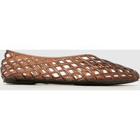 JUJU JELLIES Maddi Ballerina Flats in Brown | Schuh