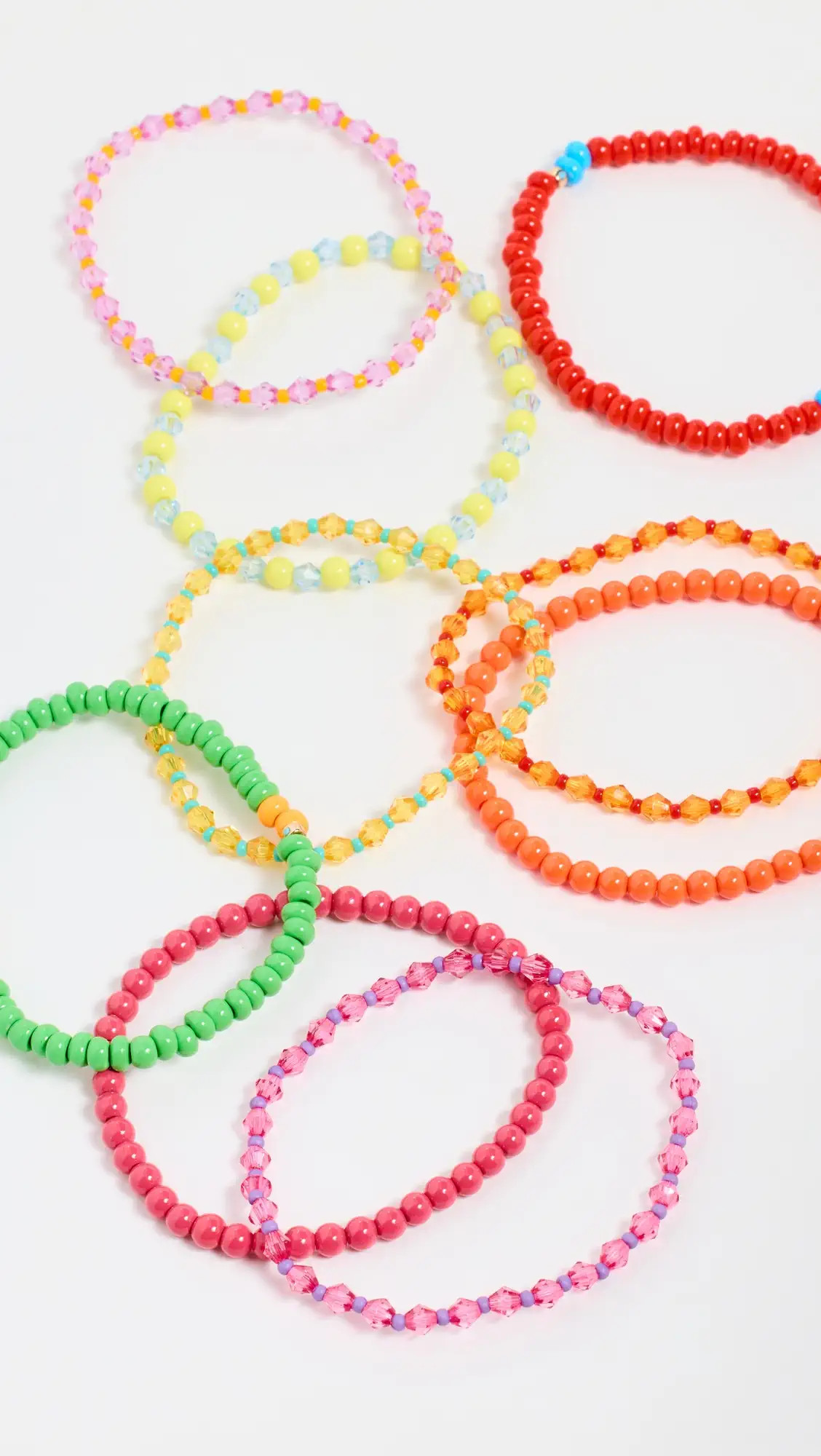 Roxanne Assoulin Mixed Bead Happy Bunch Bracelets Set of 9 | Shopbop | Shopbop