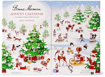 Bonne Maman 2025 Limited Run Edition Advent Calendar, 24 Mini Spreads | Amazon (US)