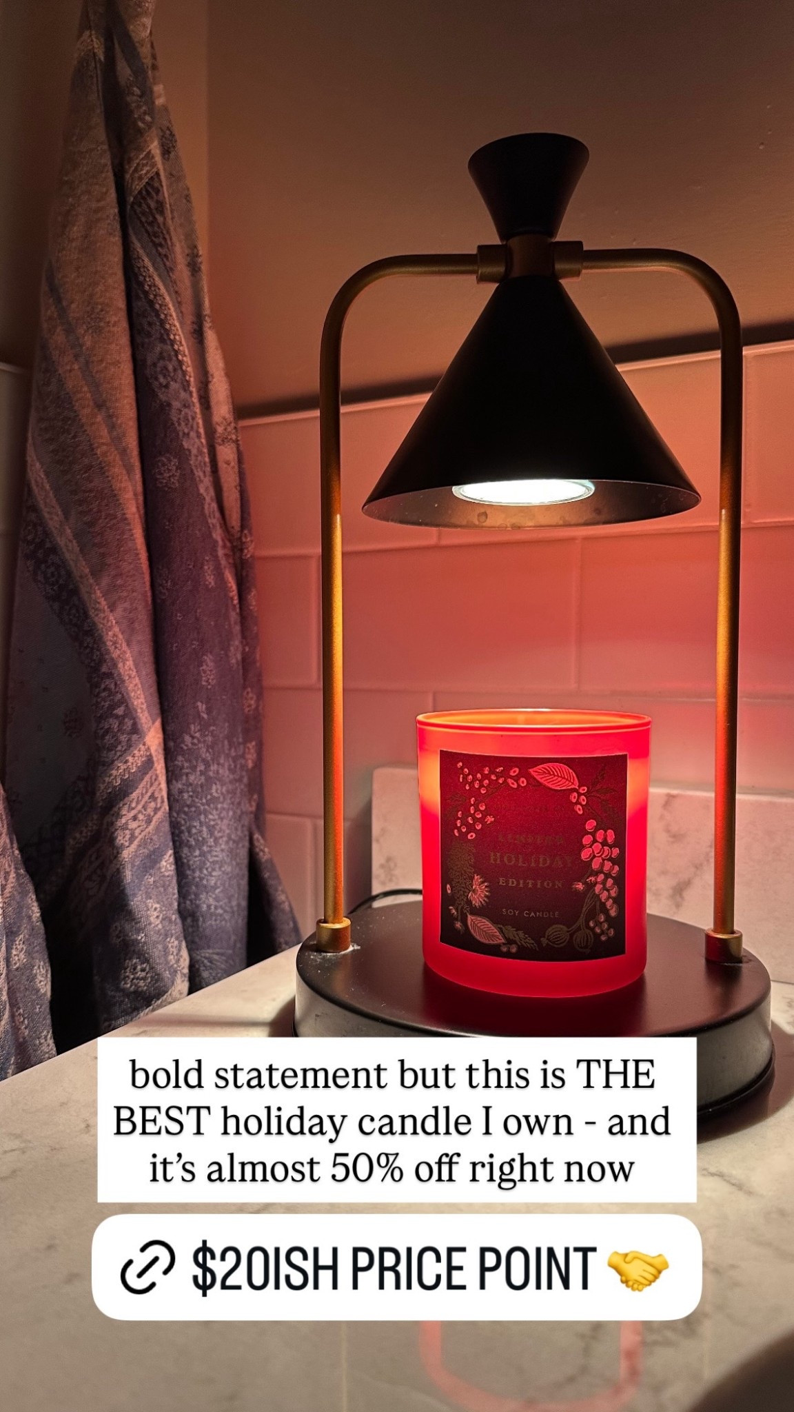bold statement but this is THE BEST holiday candle I own - and it's almost 50% off right now - $20ish price point

#LTKHome #LTKHoliday #LTKGiftGuide