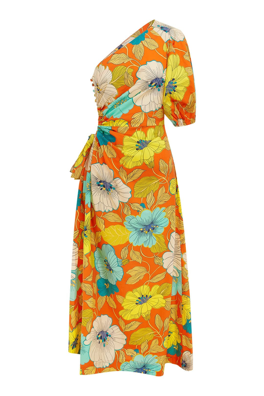 PIATO ONE SHOULDER MIDI DRESS | Alemais (AU, US, UK)