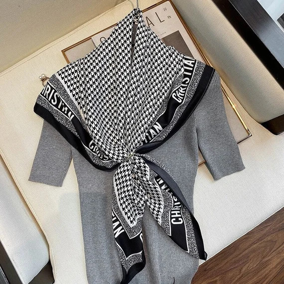 2022 Fashion Plaid Scarves Classic / Elegant Women Scarves | Etsy | Etsy (US)