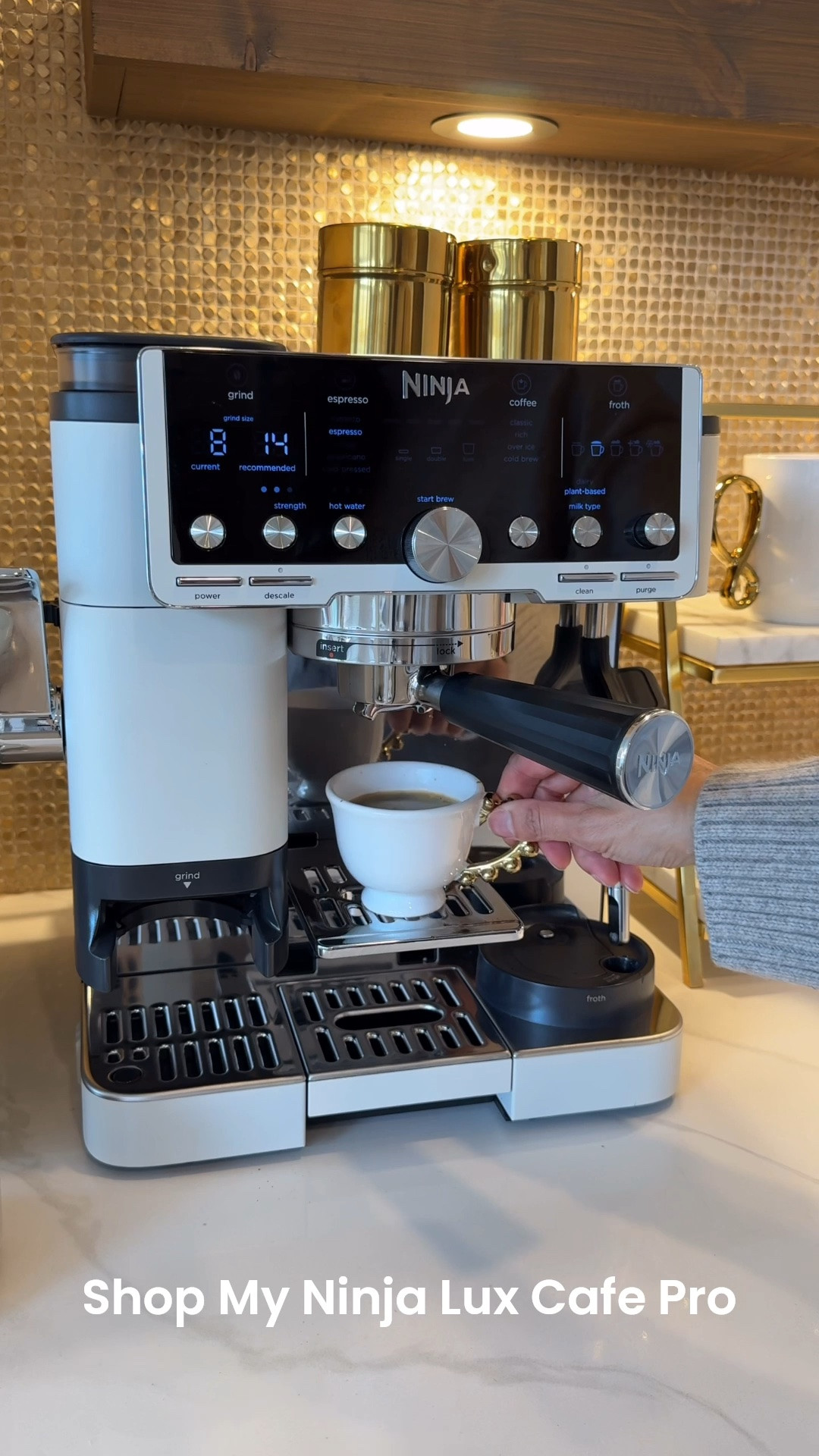 #ninjapartner Cozy season is here and if you’ve been wanting to update your coffee machine, my Ninja Cafe Lux Pro in stainless steel is on Amazon Prime deal! 20% off from 9/27-10/3 , shop from my link in my bio!The perfect way to update your coffee station for your coffee routine. You can make so many delicious coffee, from espresso, to lattes, iced coffee and more! #NinjaLuxeCafe #ad #paidlink