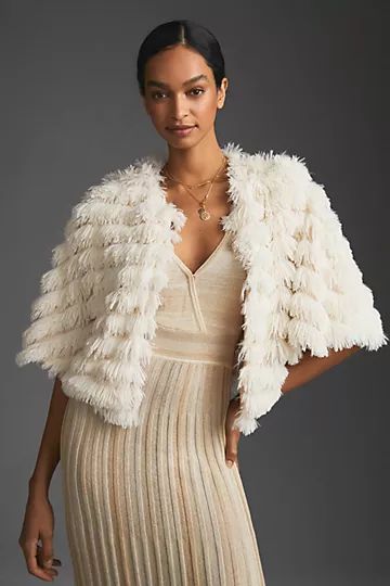 Faux Fur Cape | Anthropologie (US)