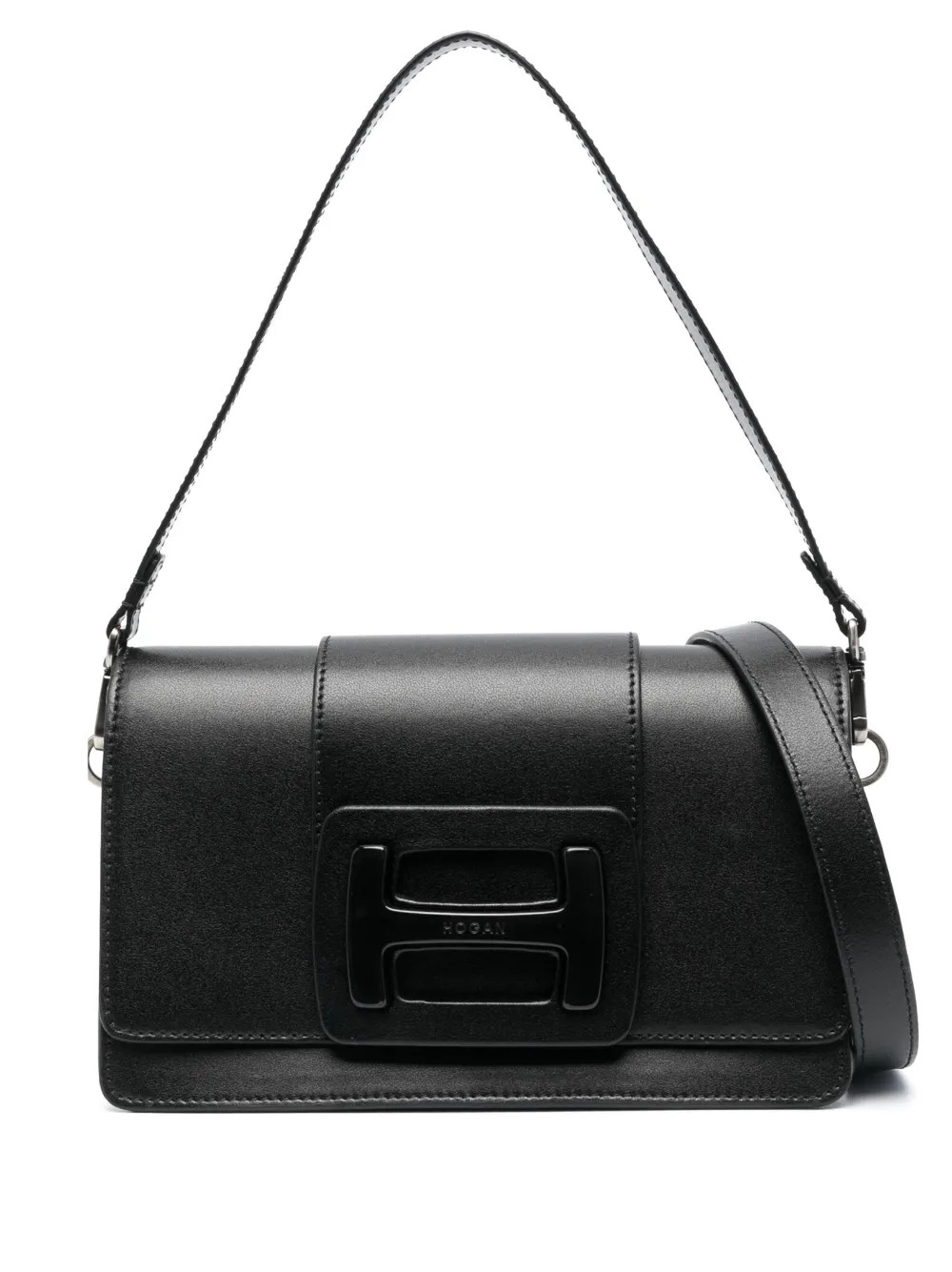 Hogan H-Bag Leather Shoulder Bag - Farfetch | Farfetch Global