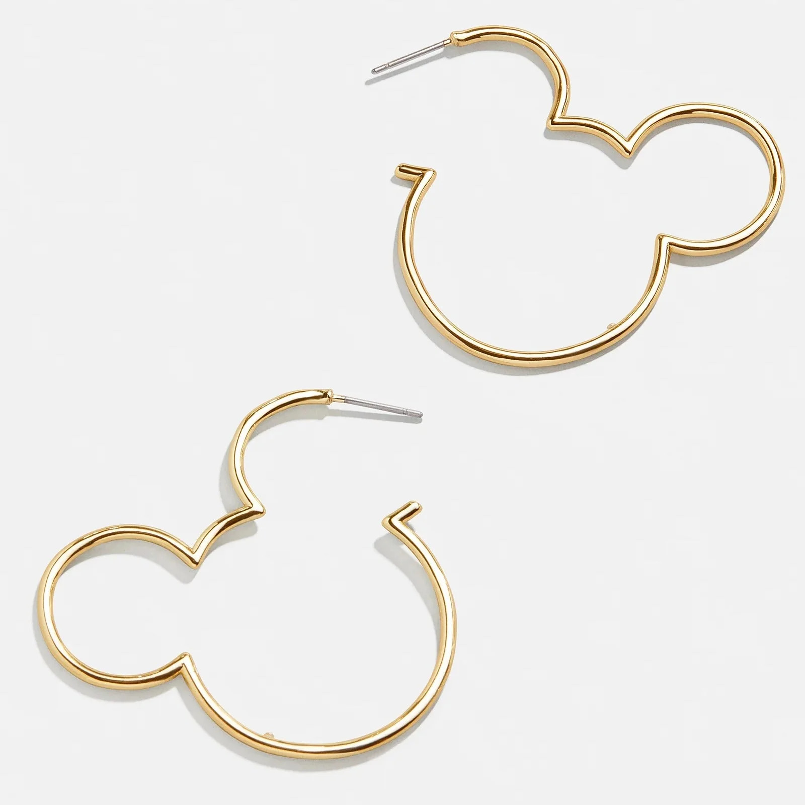 Mickey Mouse Disney Outline Hoop Earrings - Mickey Mouse | BaubleBar