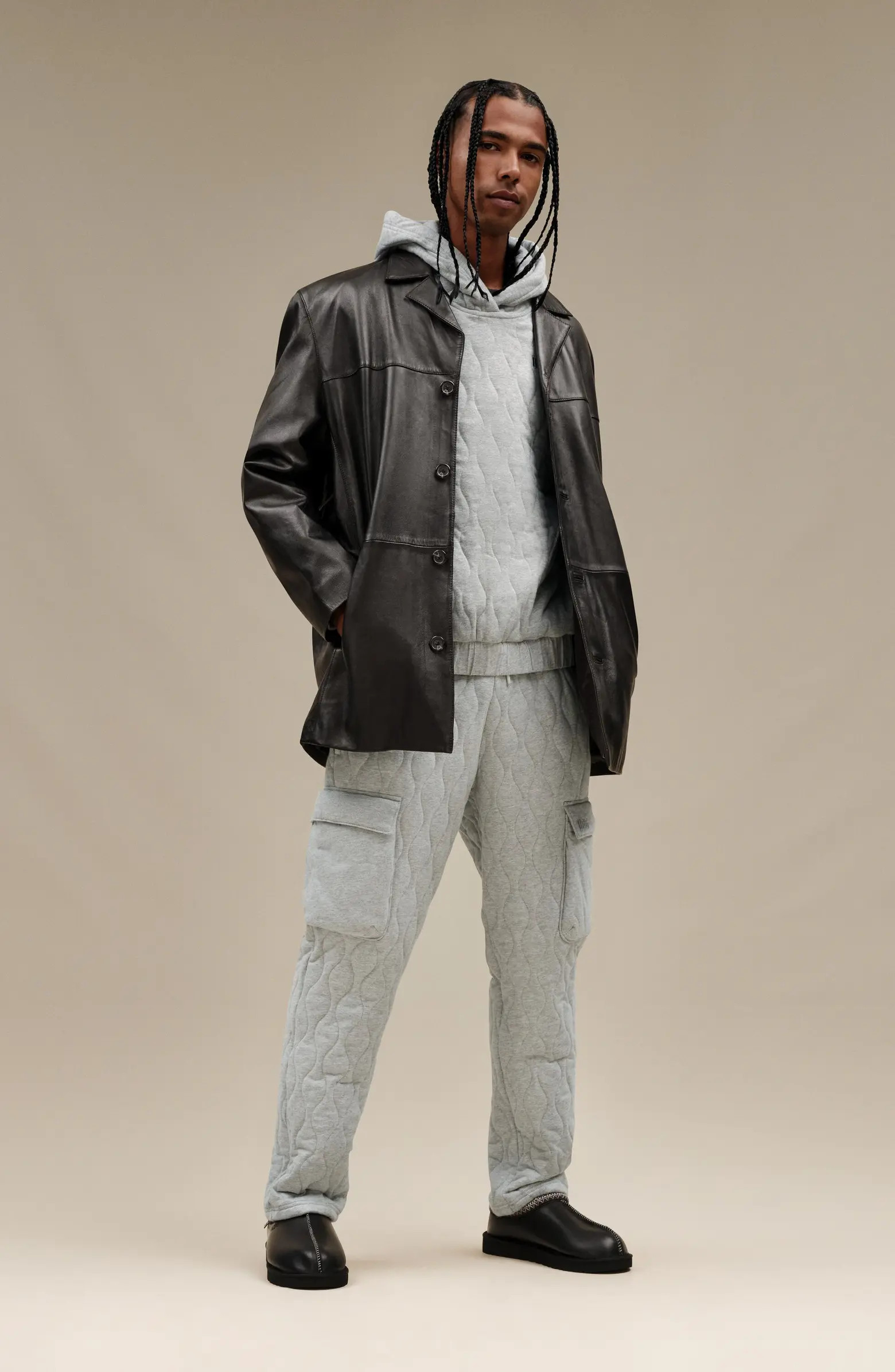 Tasman Leather Slipper (Men) | Nordstrom