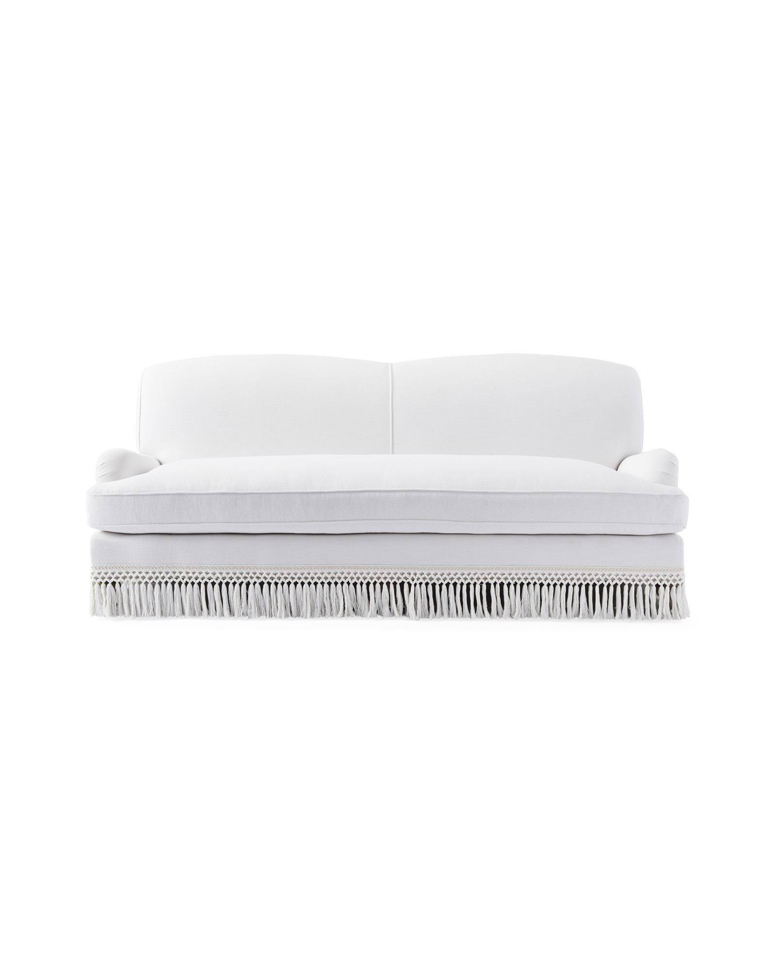 Miramar Fringed Sofa | Serena and Lily