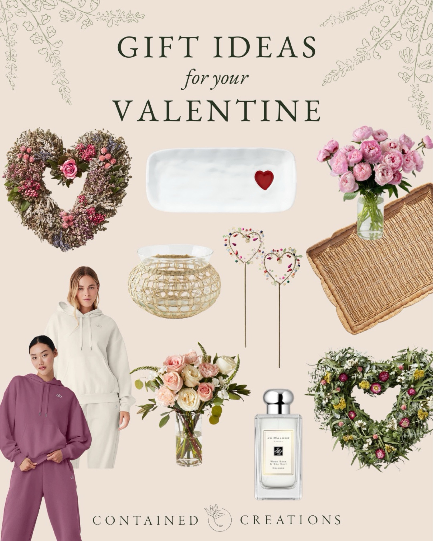 The perfect gifts for all kinds of Valentines: softest sweats, freshest perfume, natural wreaths, and last minute flower deliveries!🌸

#LTKSeasonal #LTKMostLoved #LTKGiftGuide