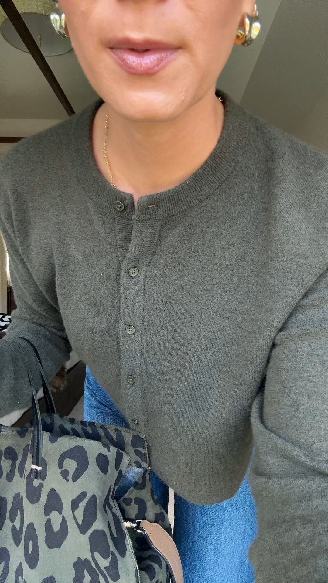 Aritzia cashmere cardigan with Abercrombie jeans. Linking lots of my favorite Aritzia pieces 🥰

Wearing small in sweater and 26 regular in jeans 