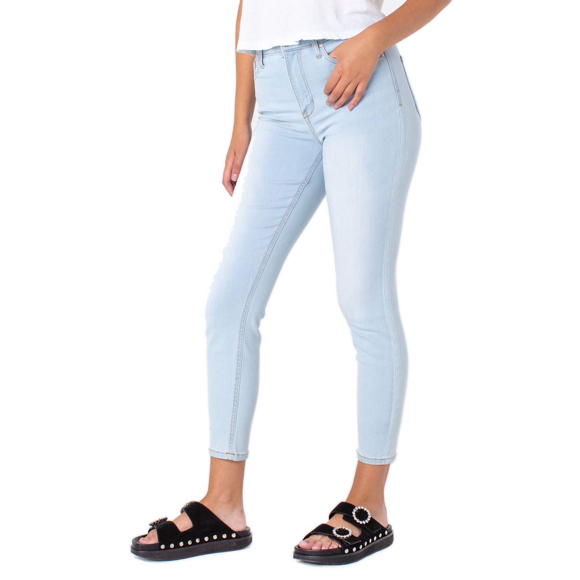 Celebrity Pink High Rise Ankle Skinny 27" | Walmart (US)