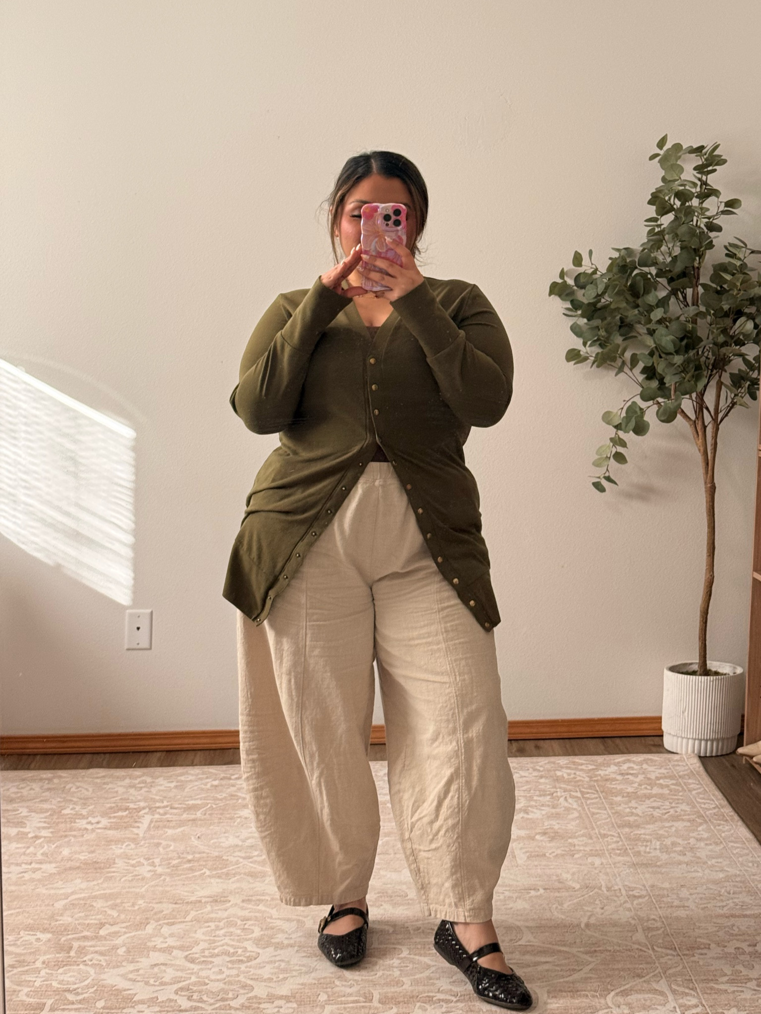 I thrifted the cardigan but I linked the Amazon cardigan that this find was inspired by! Would you wear an outfit like this?

#LTKPlusSize #LTKdayinmylife