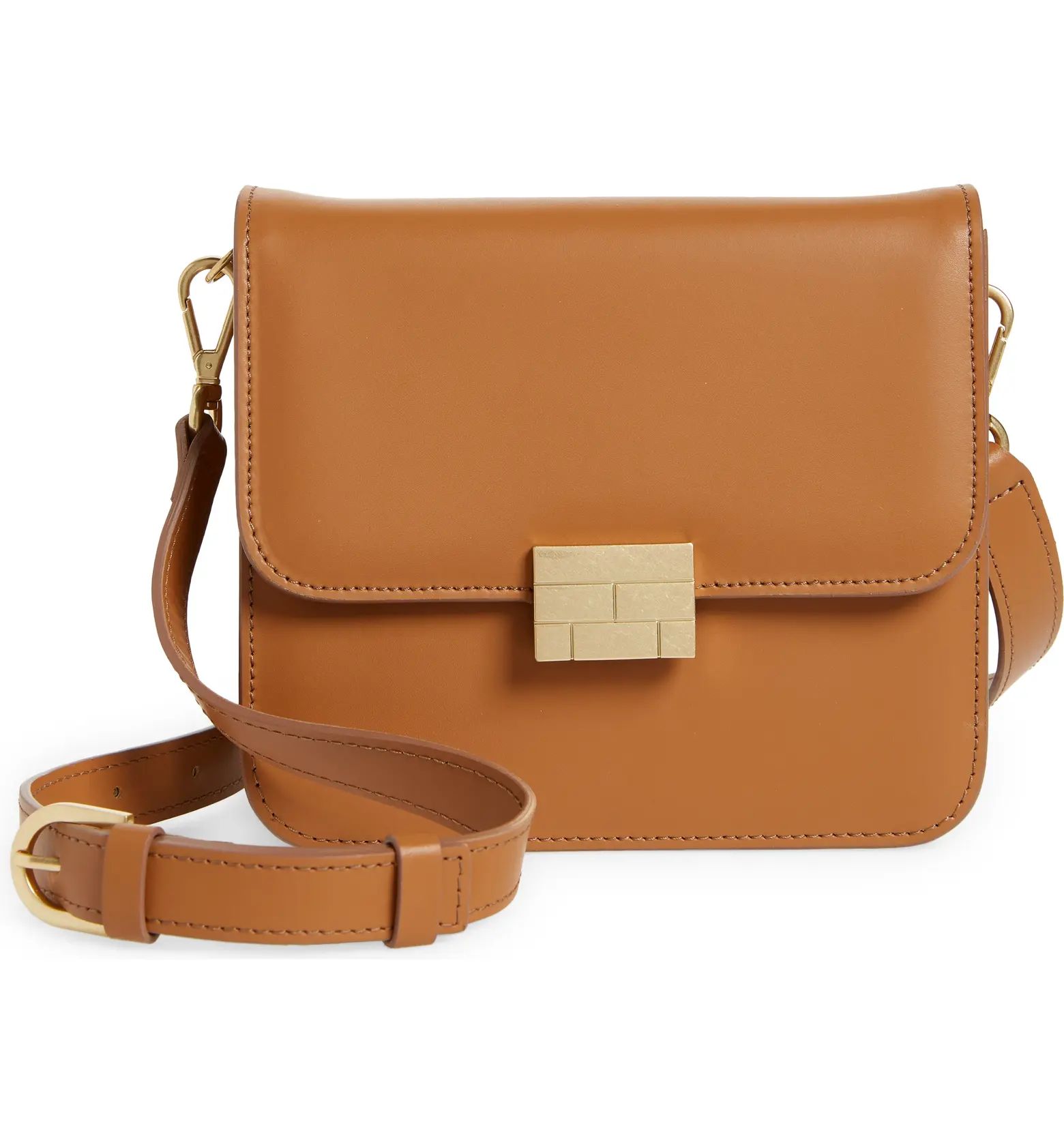 FRAME Le Signature Mini Leather Crossbody Bag | Nordstrom | Nordstrom