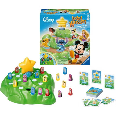 Ravensburger Disney Lotti Karotti Board Game: Creative Thinking, Includes Cards & Game Pieces, 2-4 Players, 20 Min Play | Target