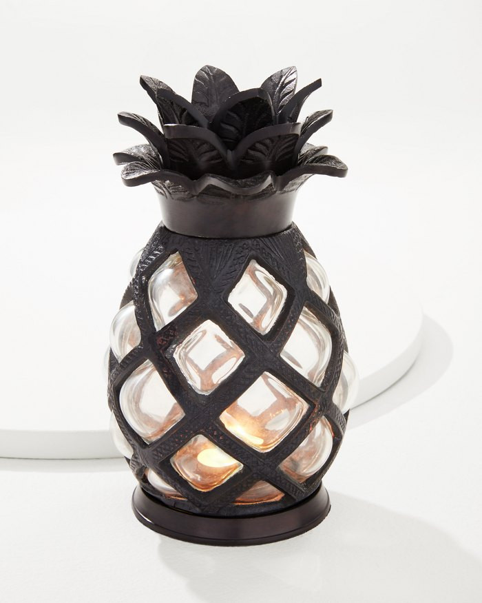 Large Glass Pineapple Votive Holder | Tommy Bahama