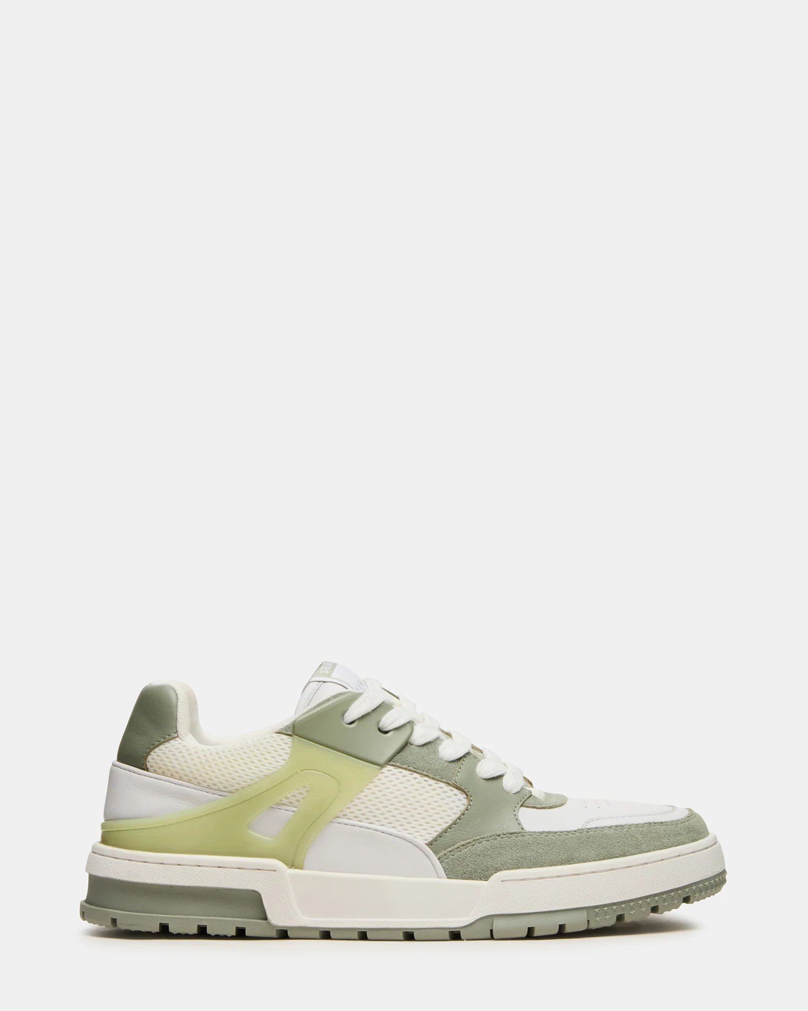 Steve Madden Men's Sanchez Lace-Up Sneakers - Green Multi - Size 10.5 - Rubber | Steve Madden (US)