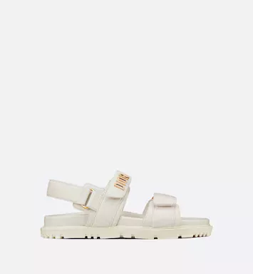 Dioract Sandal White Lambskin