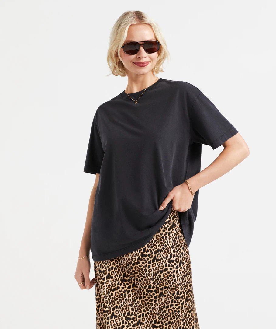 AUSTRALIAN COTTON BOYFRIEND TSHIRT | Sportsgirl