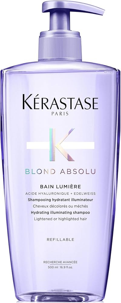 Kerastase Blond Absolu Lumière Illuminating Shampoo For Lightened & Highlighted Hair - Intensely... | Amazon (US)