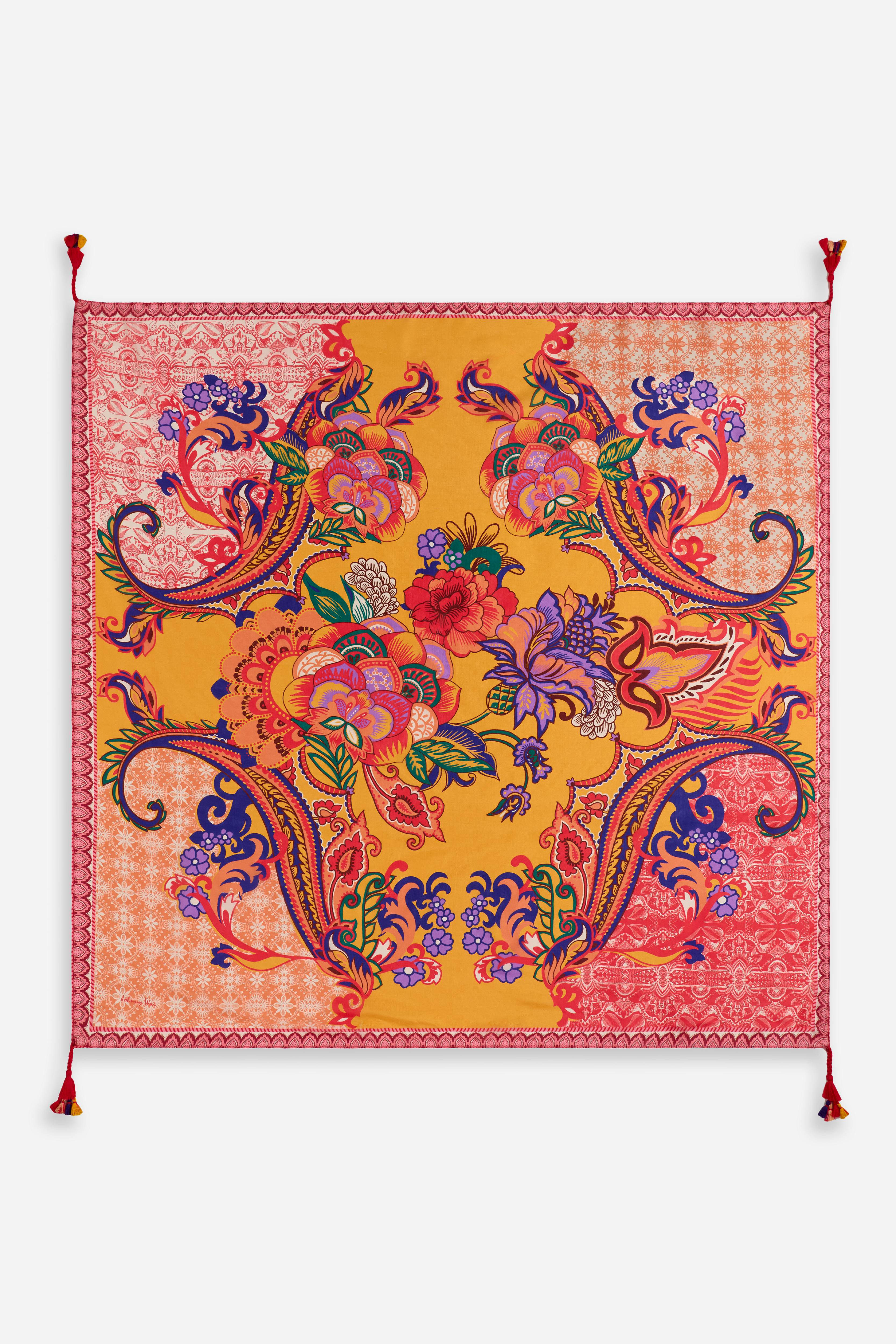 LINNEA SILK SCARF
                                
                                    
         ... | Johnny Was