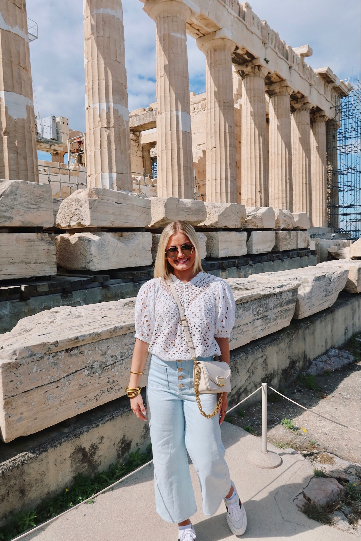 The perfect outfit for exploring Athens, Greece! So cute and comfy!

#LTKtravel