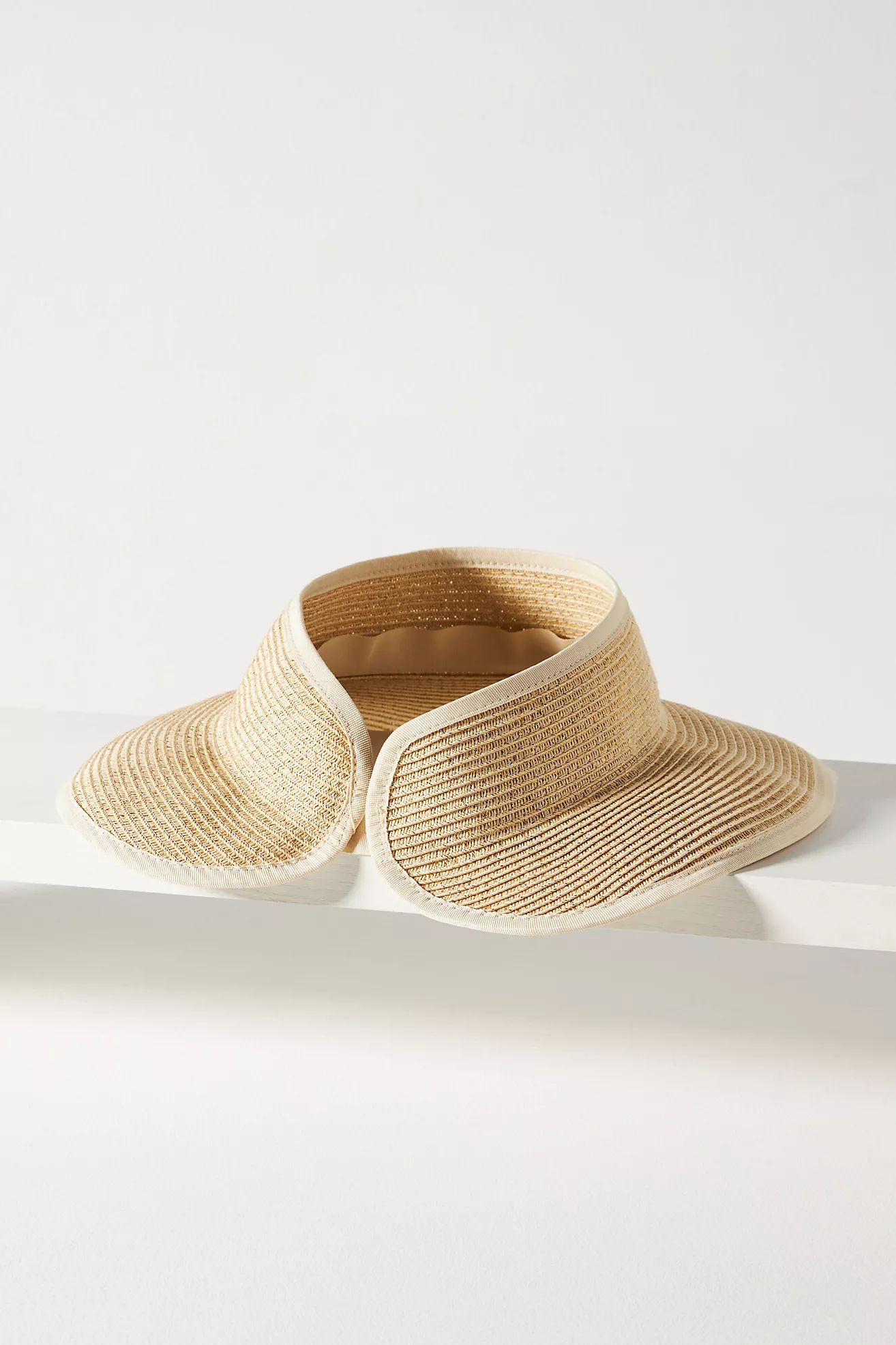 San Diego Hat Co. Shine Roll-Up Visor | Anthropologie (US)