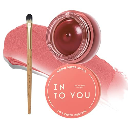 INTO YOU Matte Liquid Lipstick for Women, Canned Long Lasting Pink Lipstick Waterproof with Lip Brush, No Transfer, High Pigmented with Lightweight Lip Mud Texture(C-EM12) | Amazon (US)