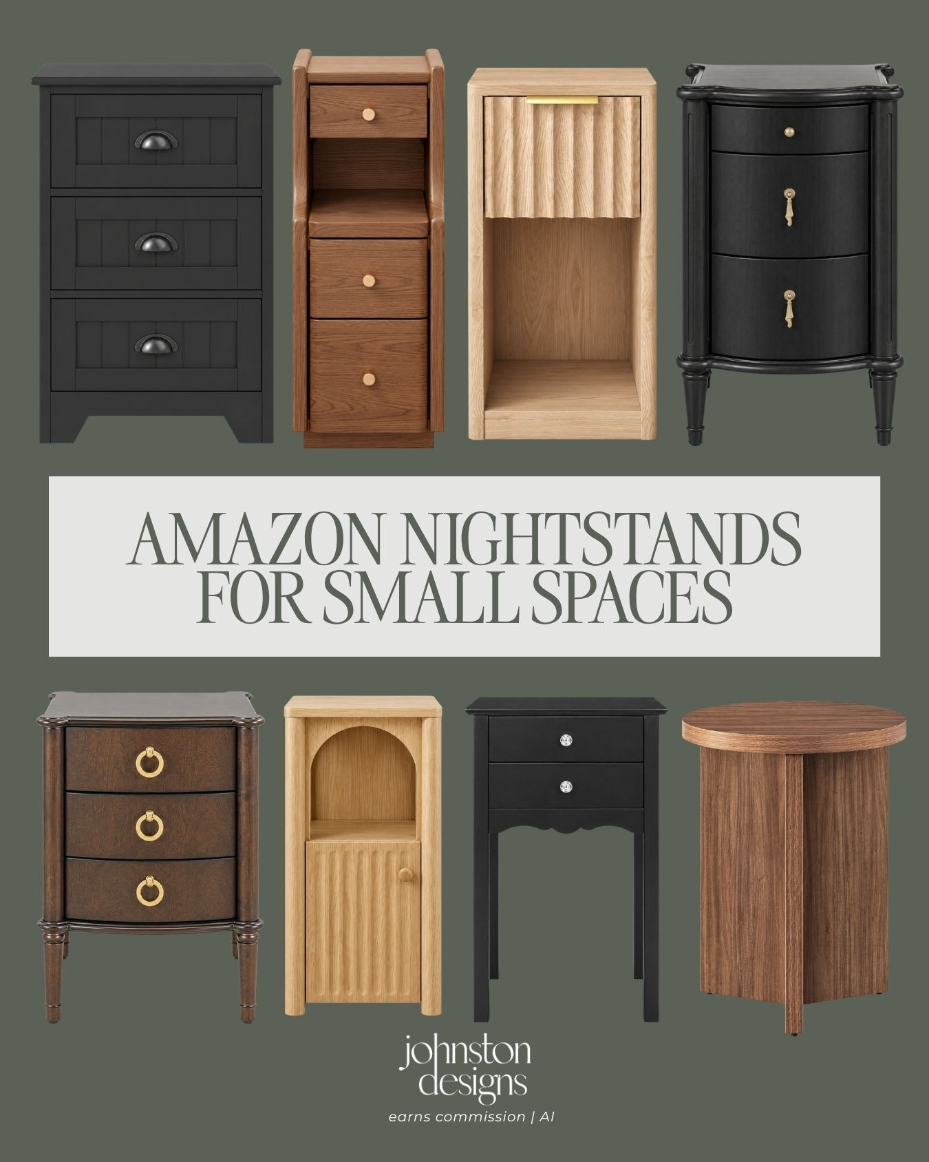 Amazon nightstands that are perfect for small spaces. 🤎 These narrow finds add plenty of style and function without taking up too much room!

amazon nightstands, small space furniture, narrow nightstand, bedside table, bedroom furniture, amazon furniture, small bedroom ideas, affordable home finds

#amazonhome #amazonfurniture #nightstand #bedroomdecor #smallspaces #smallspaceideas #bedroominspo #affordablehome #amazonfinds #homedecor 

 #LTKHome