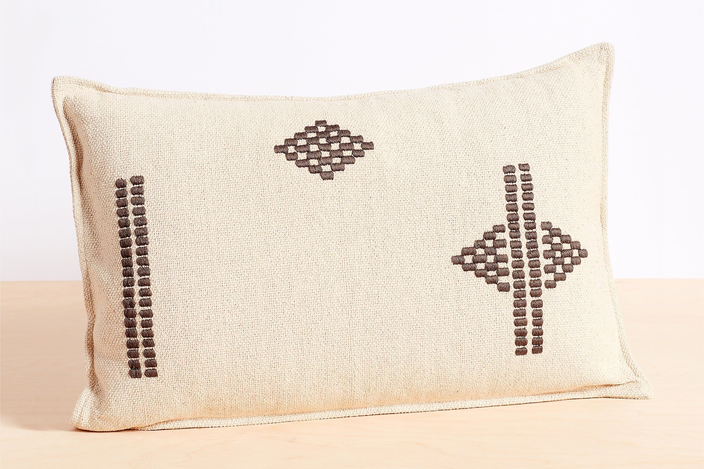Embroidered Lumbar Pillow | Allswell Home
