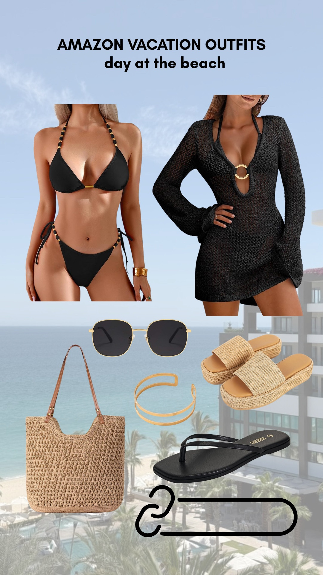 Amazon vacation outfits: day at the beach ☀️🌊👙⛱️

#LTKSeasonal #LTKSwim #LTKStyleTip
